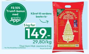 Thai Hom Mali Jasminris 5 kg