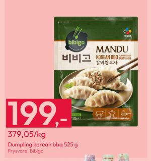 Dumpling korean bbq 525 g