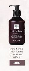 New Nordic Hair Volume Conditioner 250ml.