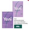 Yoni Menstruationskop Size 1 Let til Medium Size 2 Medium til Kraftig