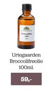 Urtegaarden Broccolifrøolie 100ml.