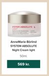 AnneMarie Börlind SYSTEM ABSOLUTE Night Cream light