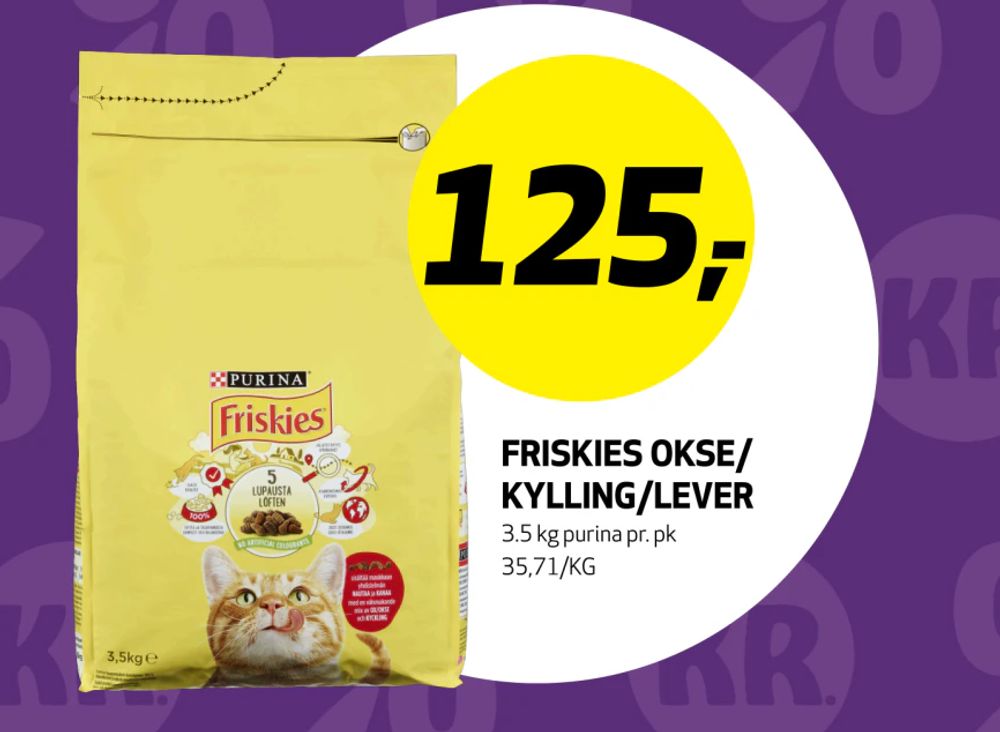 Friskies Okse/ Kylling/Lever