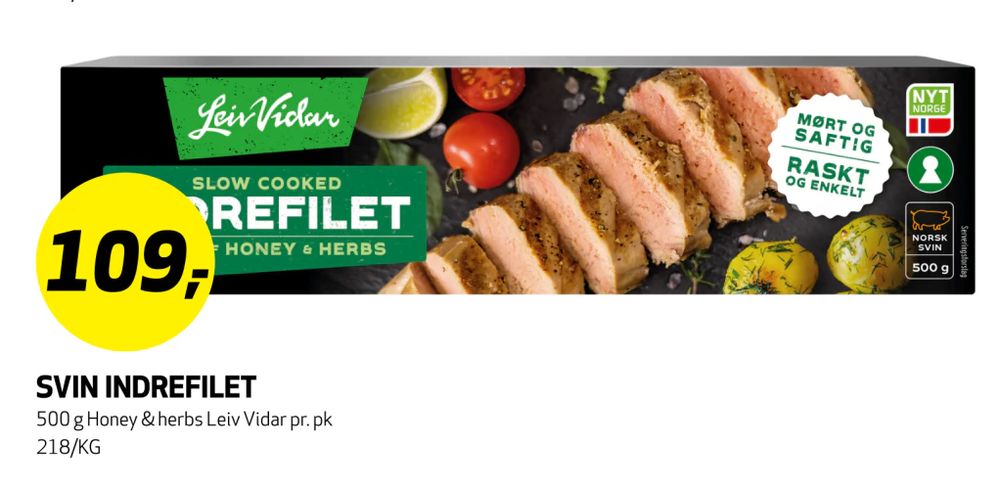 Svin Indrefilet
