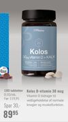 Kolos D-vitamin 30 mcg
