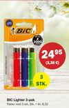BIC Lighter 3-pak