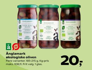 Änglamark økologiske oliven