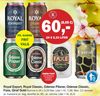 Royal Export, Royal Classic, Odense Pilsner, Odense Classic, Faxe, Giraf Gold