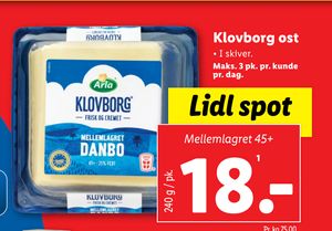 Klovborg ost