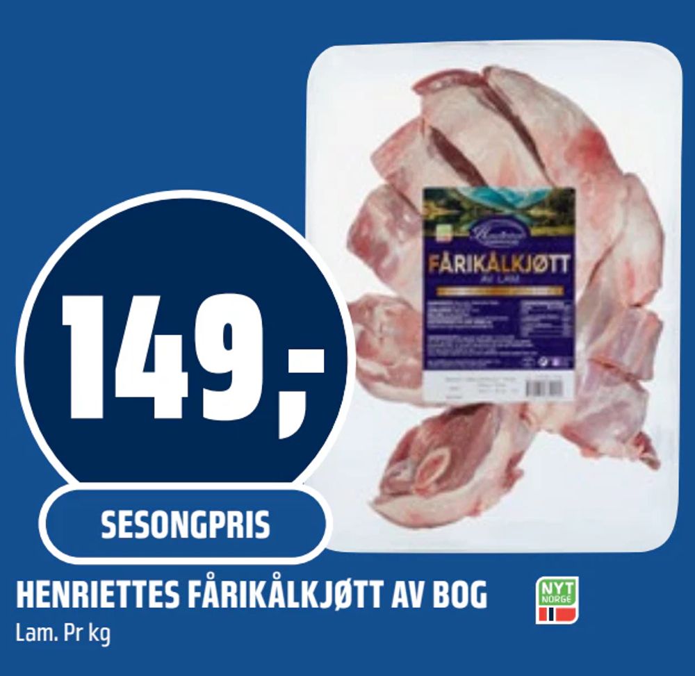 Henriettes Fårikålkjøtt av Bog