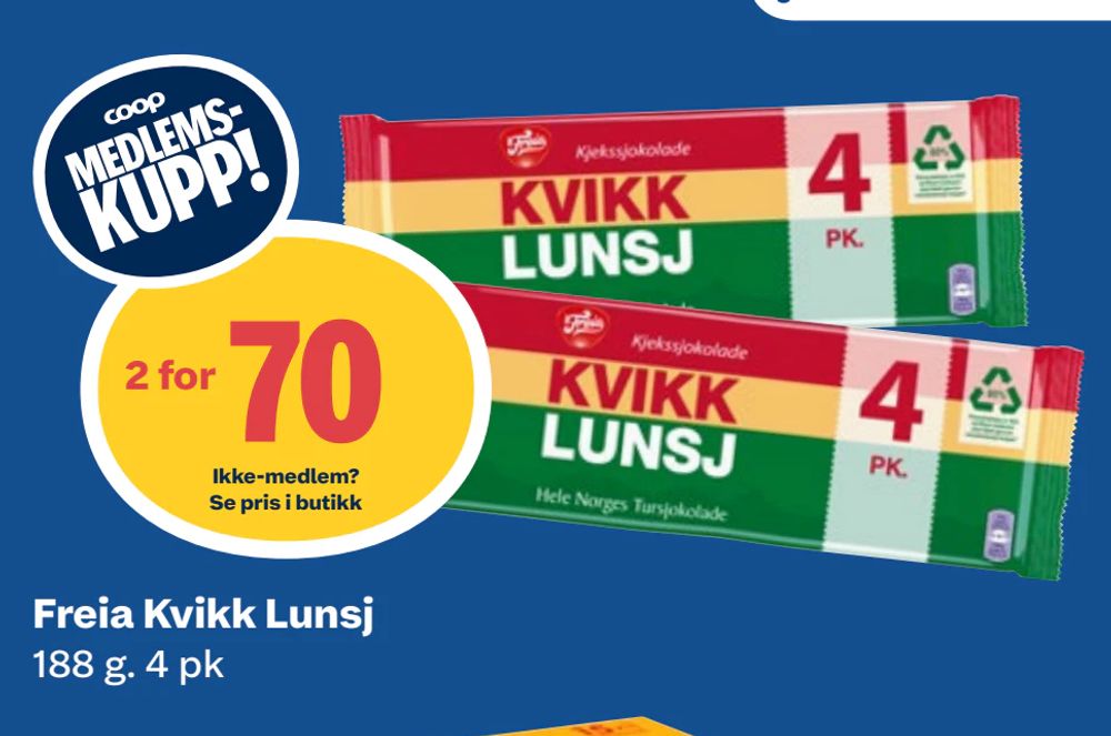 Freia Kvikk Lunsj