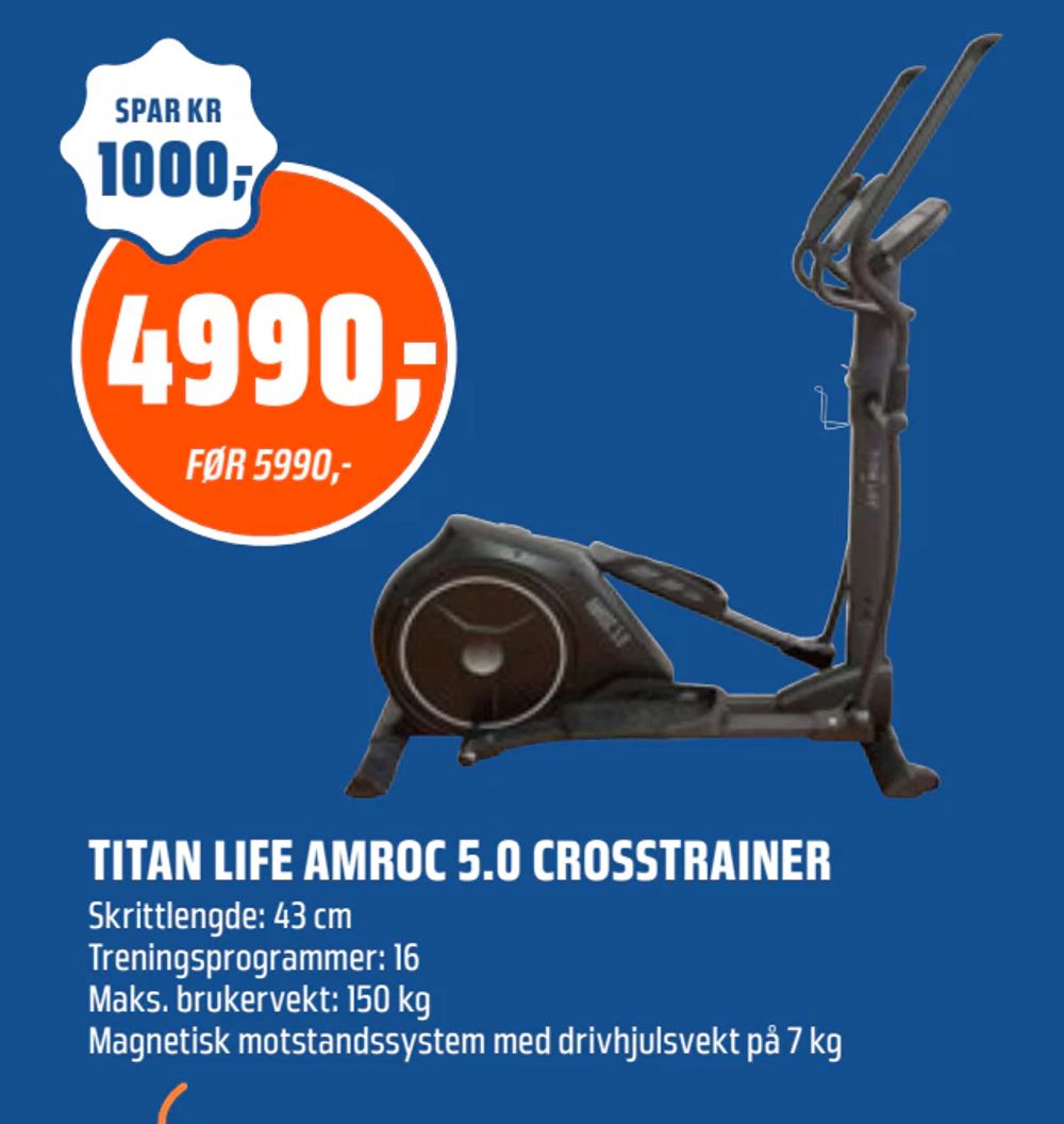 Titan Life Amroc 5.0 Crosstrainer