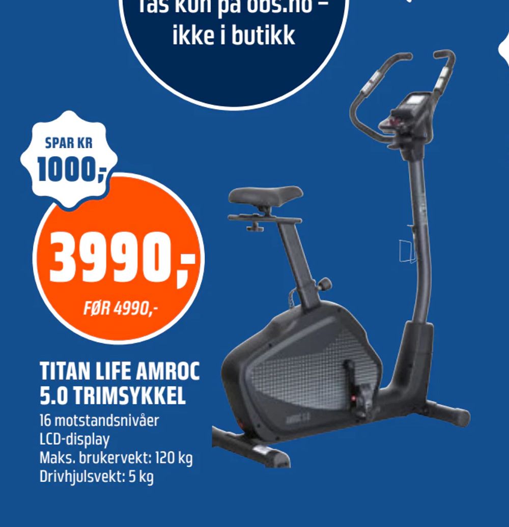 Titan Life Amroc 5.0 Trimsykkel