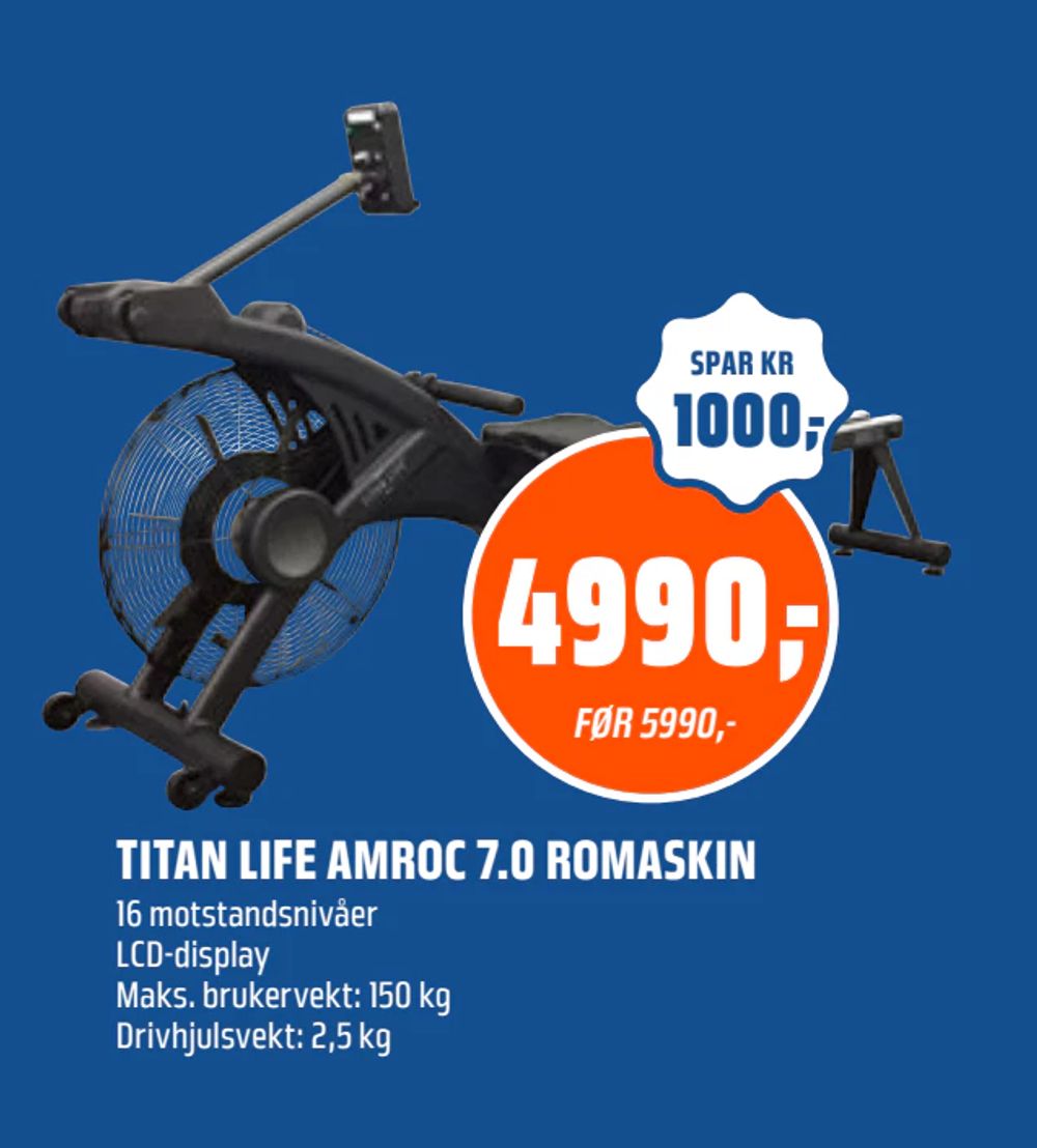 Titan Life Amroc 7.0 Romaskin