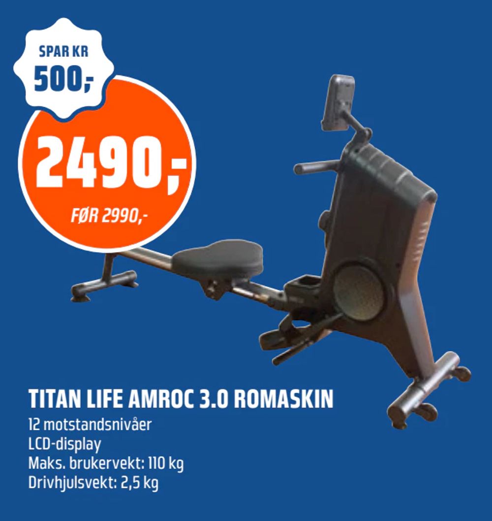 Titan Life Amroc 3.0 Romaskin