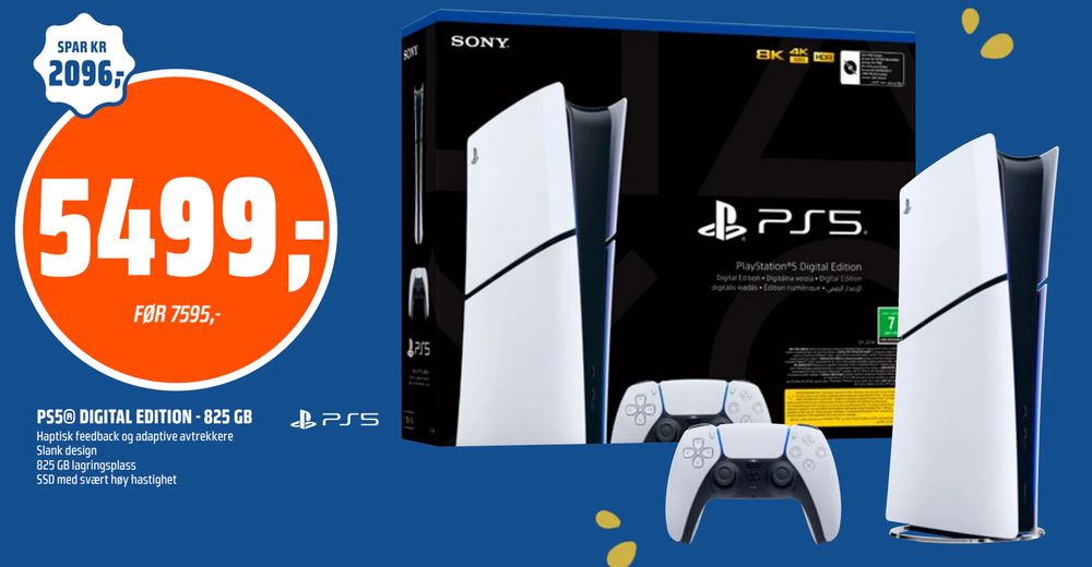 Ps5® Digital Edition - 825 Gb
