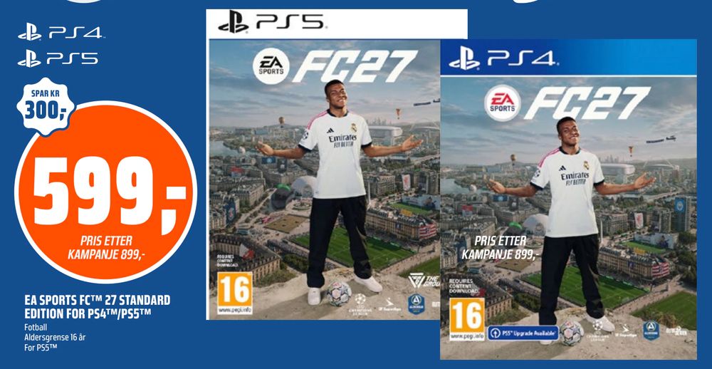 Ea Sports Fc™ 27 Standard Edition for Ps4™/Ps5™
