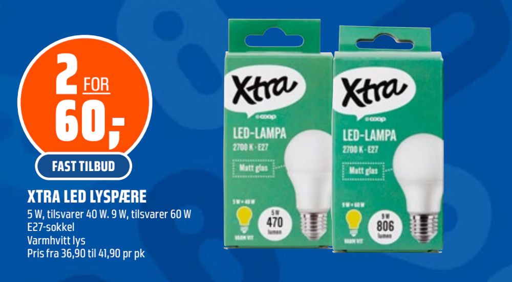 Xtra Led Lyspære