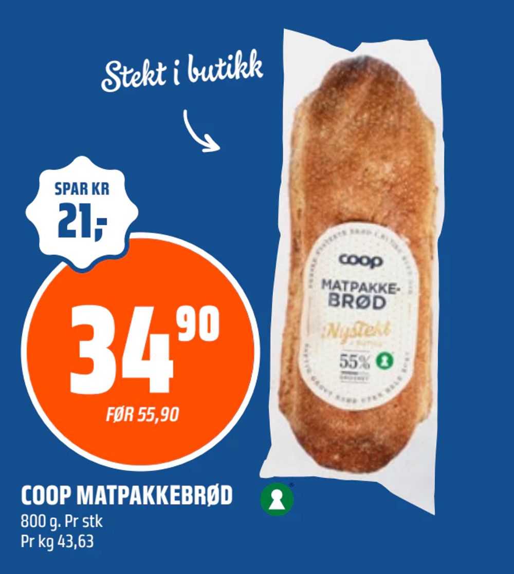 Coop Matpakkebrød