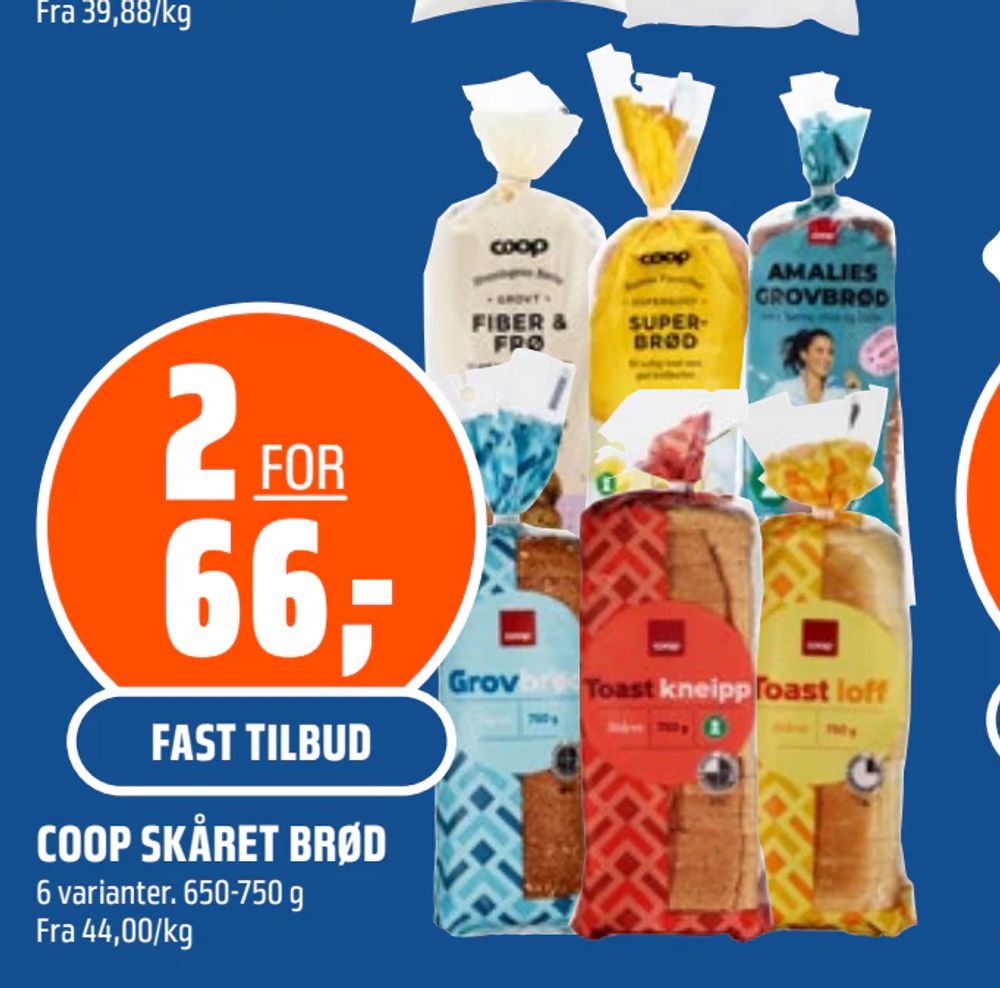 Coop Skåret Brød