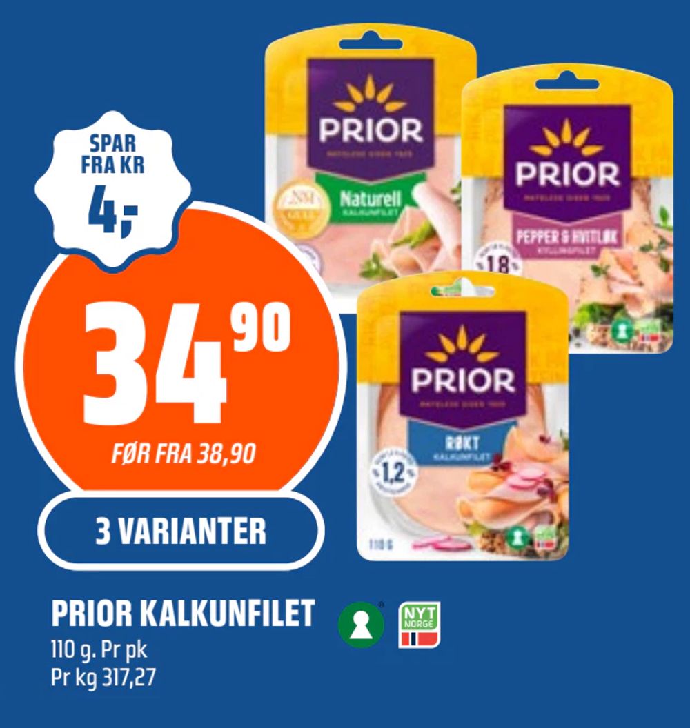 Prior Kalkunfilet