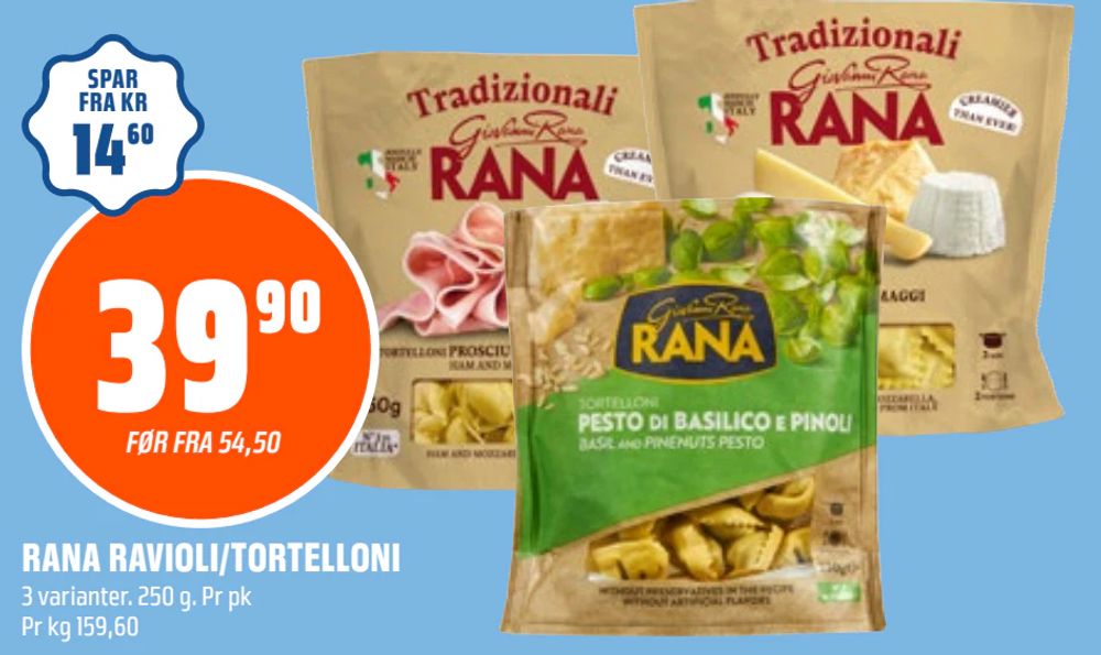 Rana Ravioli/Tortelloni
