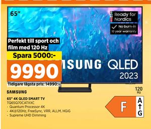 65" 4K QLED SMART TV