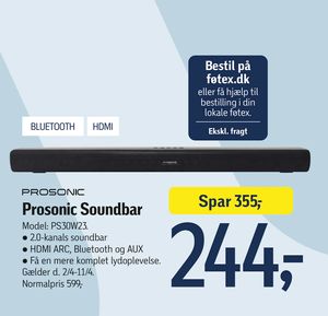 Prosonic Soundbar