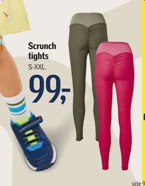 Scrunch tights