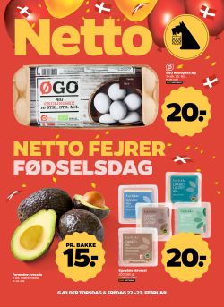 Netto Netto-avisen uge 8 - Fødselsdags indstik