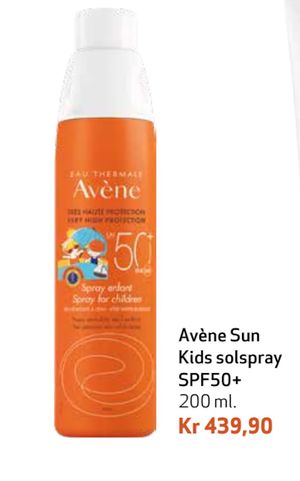Avène Sun Kids solspray SPF50+