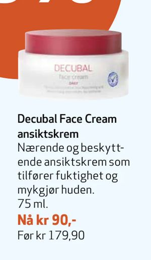 Decubal Face Cream ansiktskrem