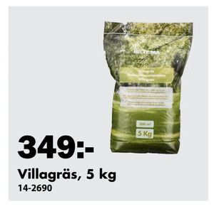 Villagräs, 5 kg