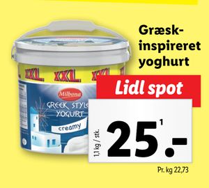 Græskinspireret yoghurt