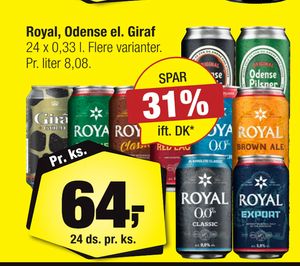 Royal, Odense el. Giraf
