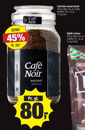 Café Noir Instant Kaffe