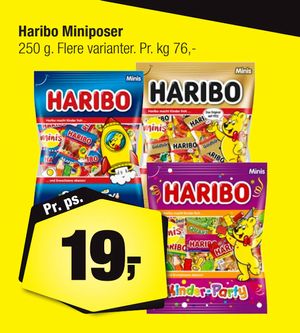 Haribo Miniposer