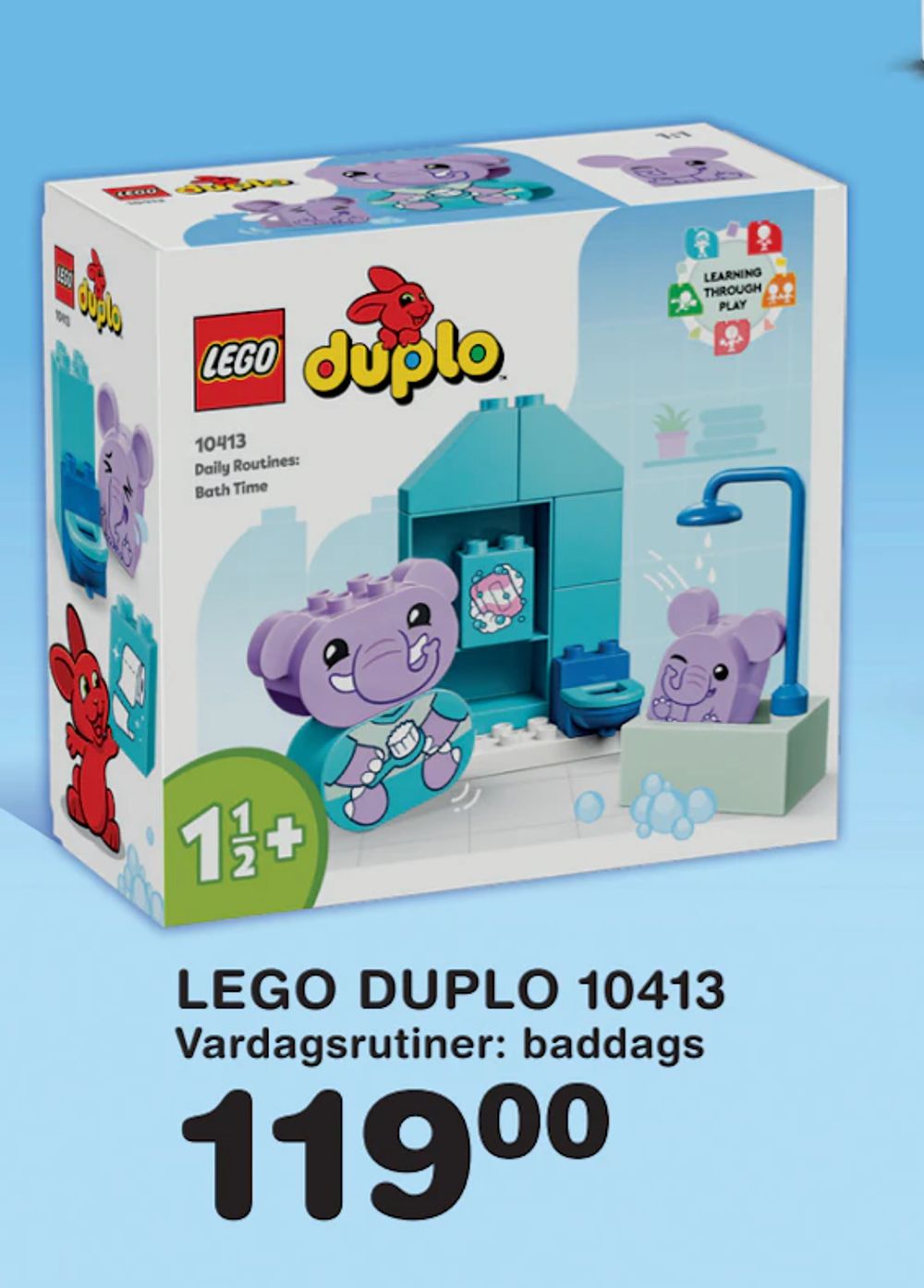 Erbjudanden på LEGO DUPLO 10413 från Lekextra för 119 kr