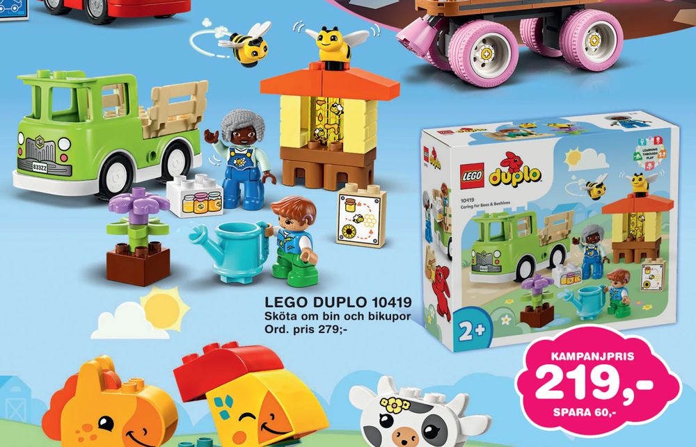 Erbjudanden på LEGO DUPLO 10419 från Lekextra för 219 kr