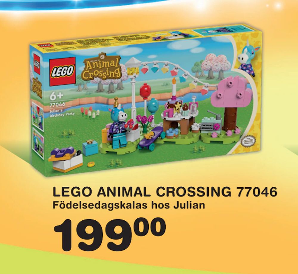 Erbjudanden på LEGO ANIMAL CROSSING 77046 från Lekextra för 199 kr