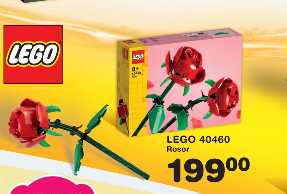 Erbjudanden på LEGO 40460 från Lekextra för 199 kr