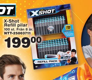 X-Shot Refill pilar
