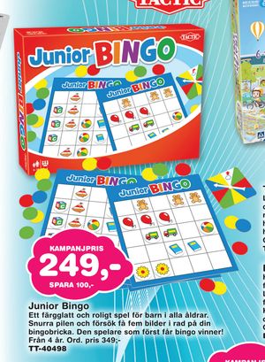 Junior Bingo