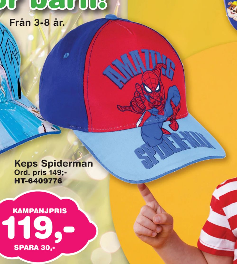 Erbjudanden på Keps Spiderman från Lekextra för 119 kr