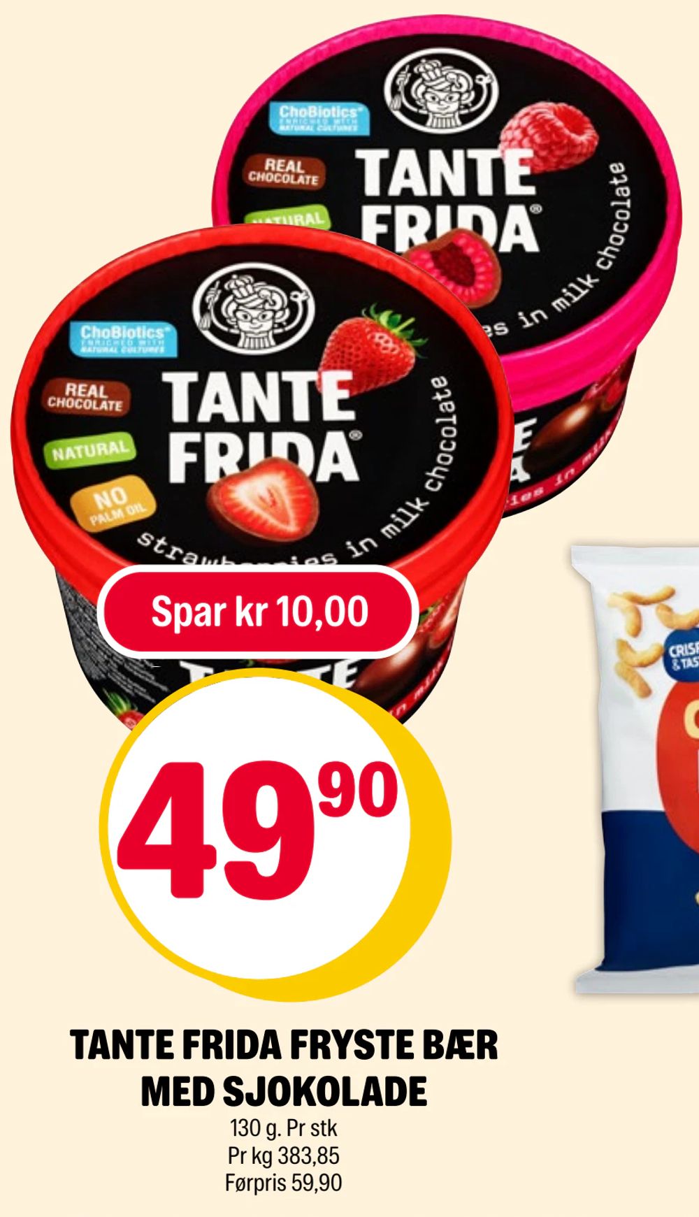 Tante Frida Fryste Bær med Sjokolade