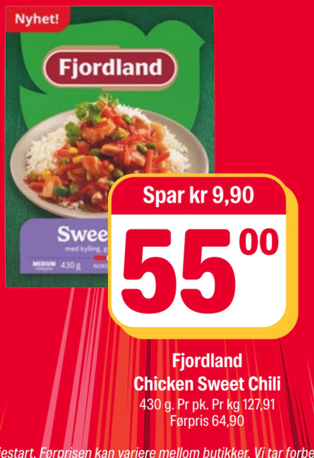 Fjordland Chicken Sweet Chili
