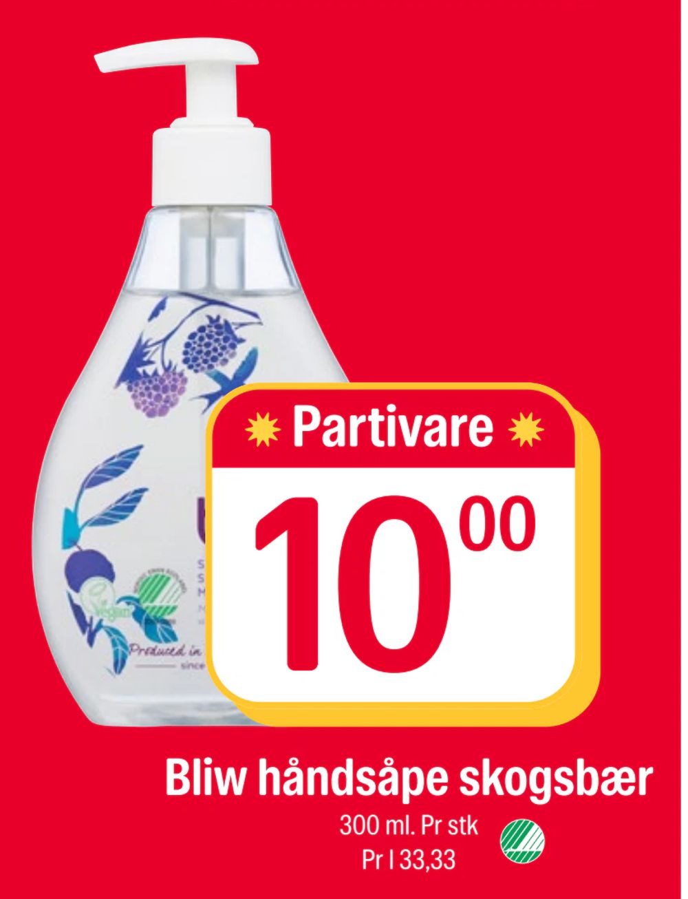 Bliw håndsåpe skogsbær