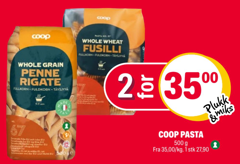 Coop Pasta