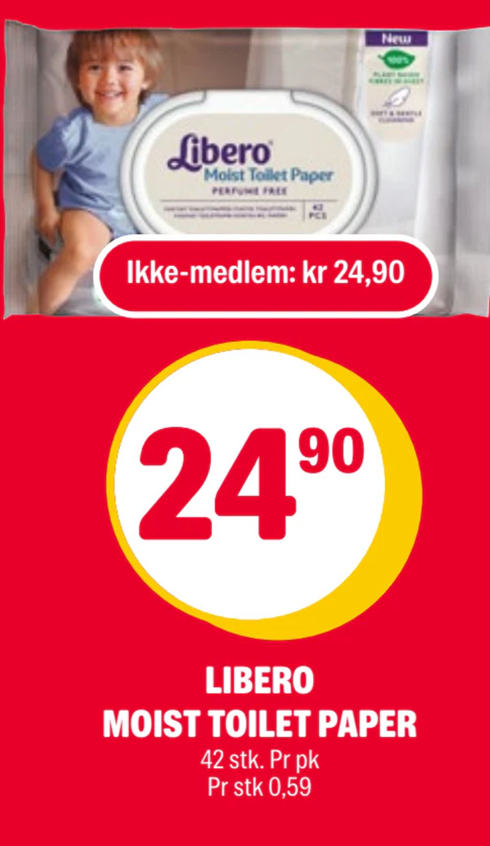 Libero Moist Toilet Paper