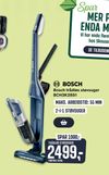 Bosch trådløs støvsuger BCH3K2851